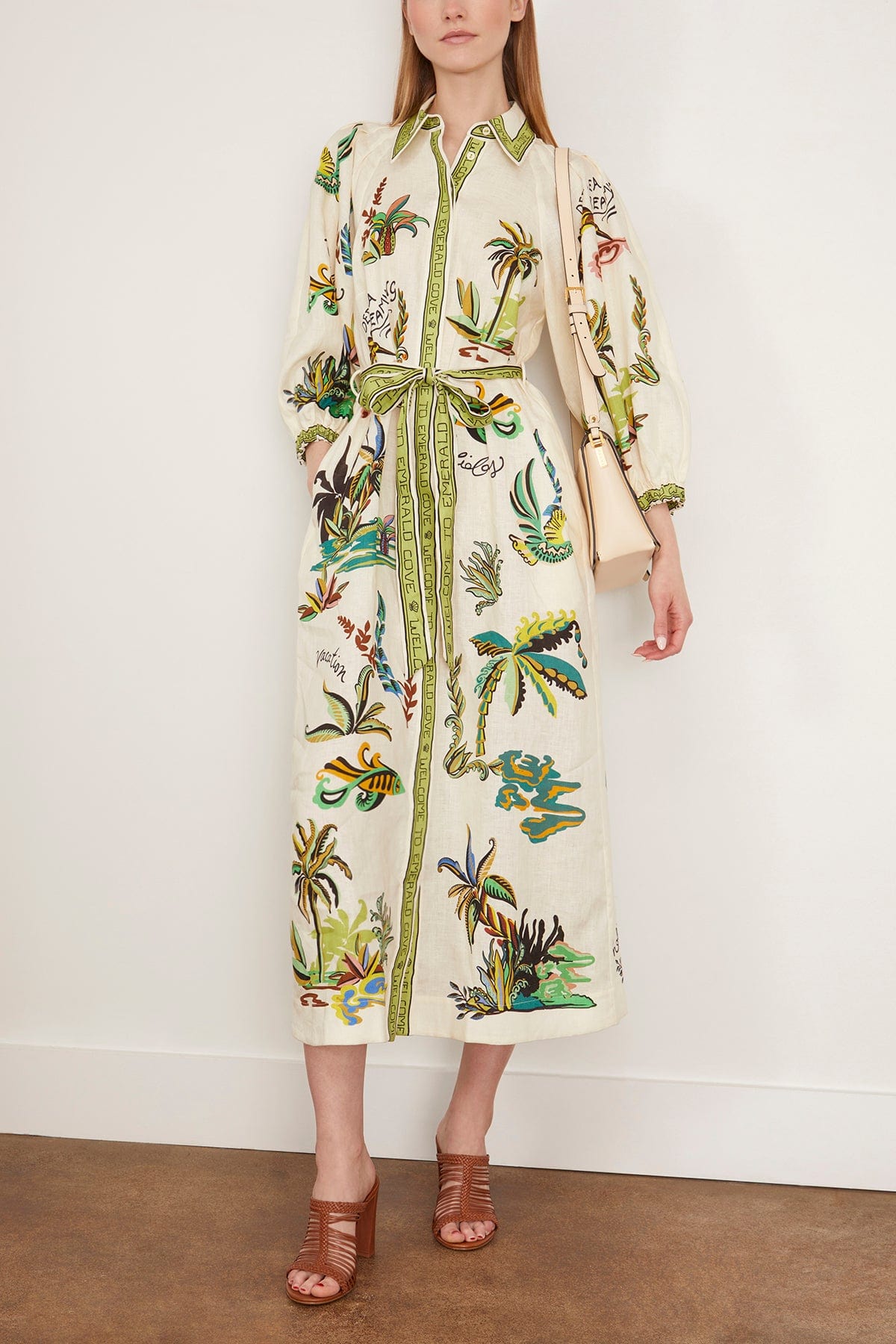 0110 ALÉMAIS
Day Dream Linen Shirtdress