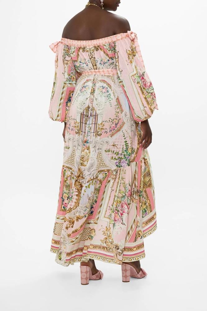 CAMILLA Bow Sleeve Maxi Dress – Lisbon Lullaby