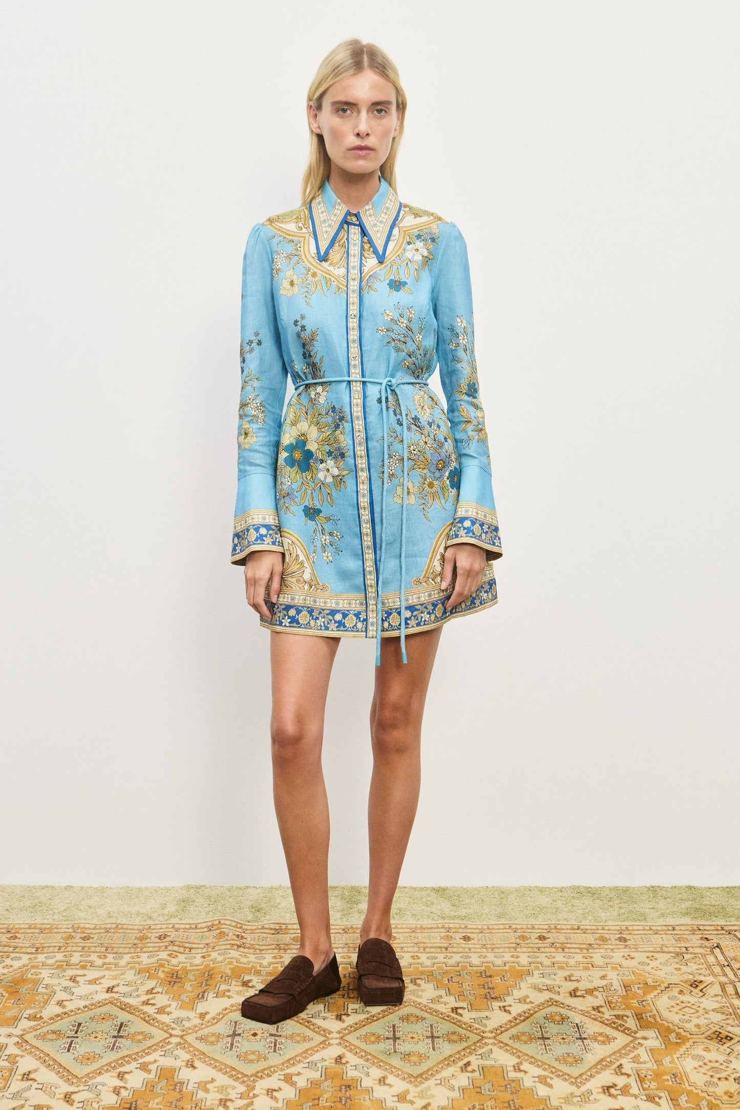 00101 ALÉMAIS
Cassie Linen Mini Dress