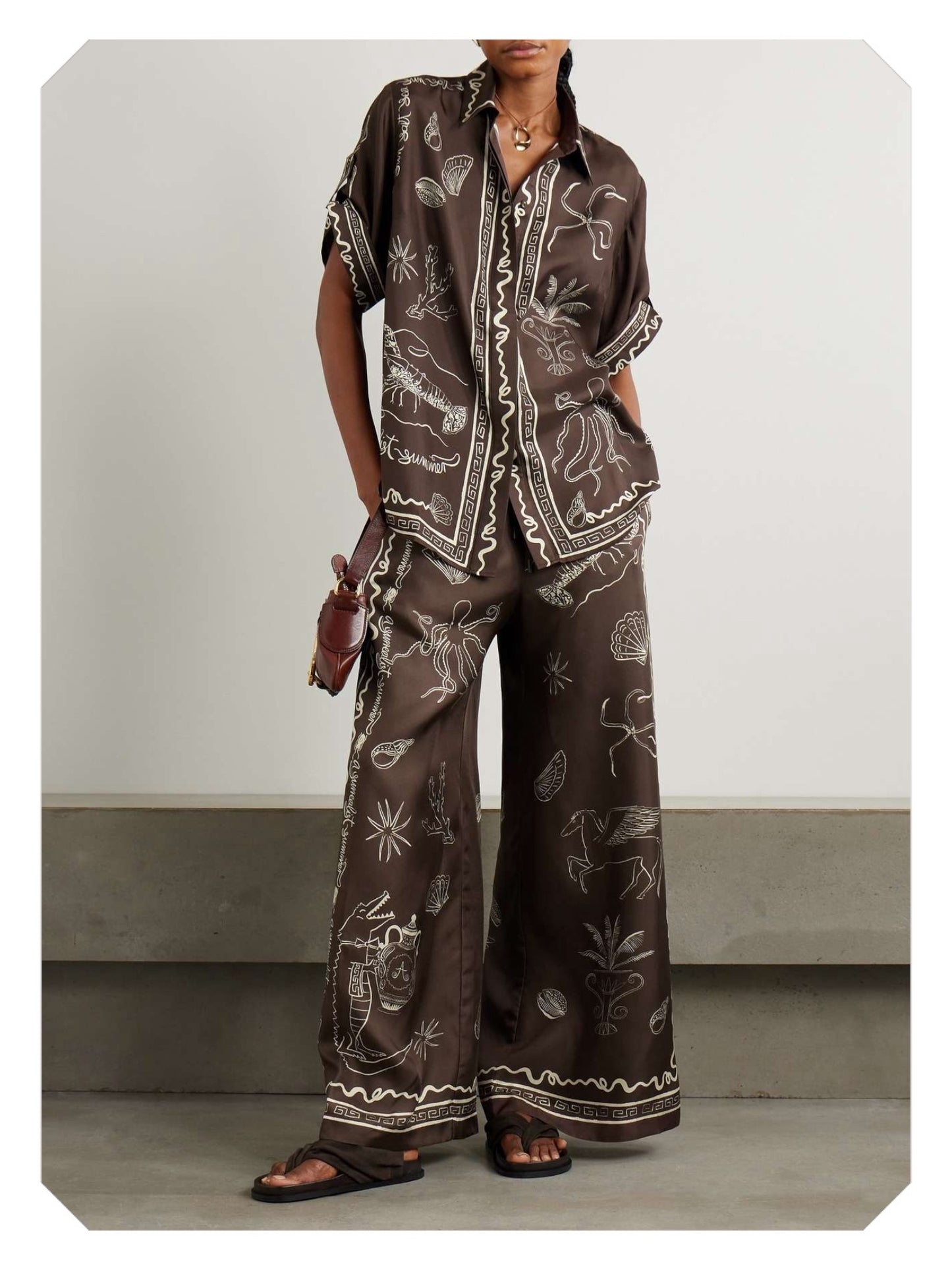 0103 ALÉMAIS
Sammy Silk Shirt & Pant Set
