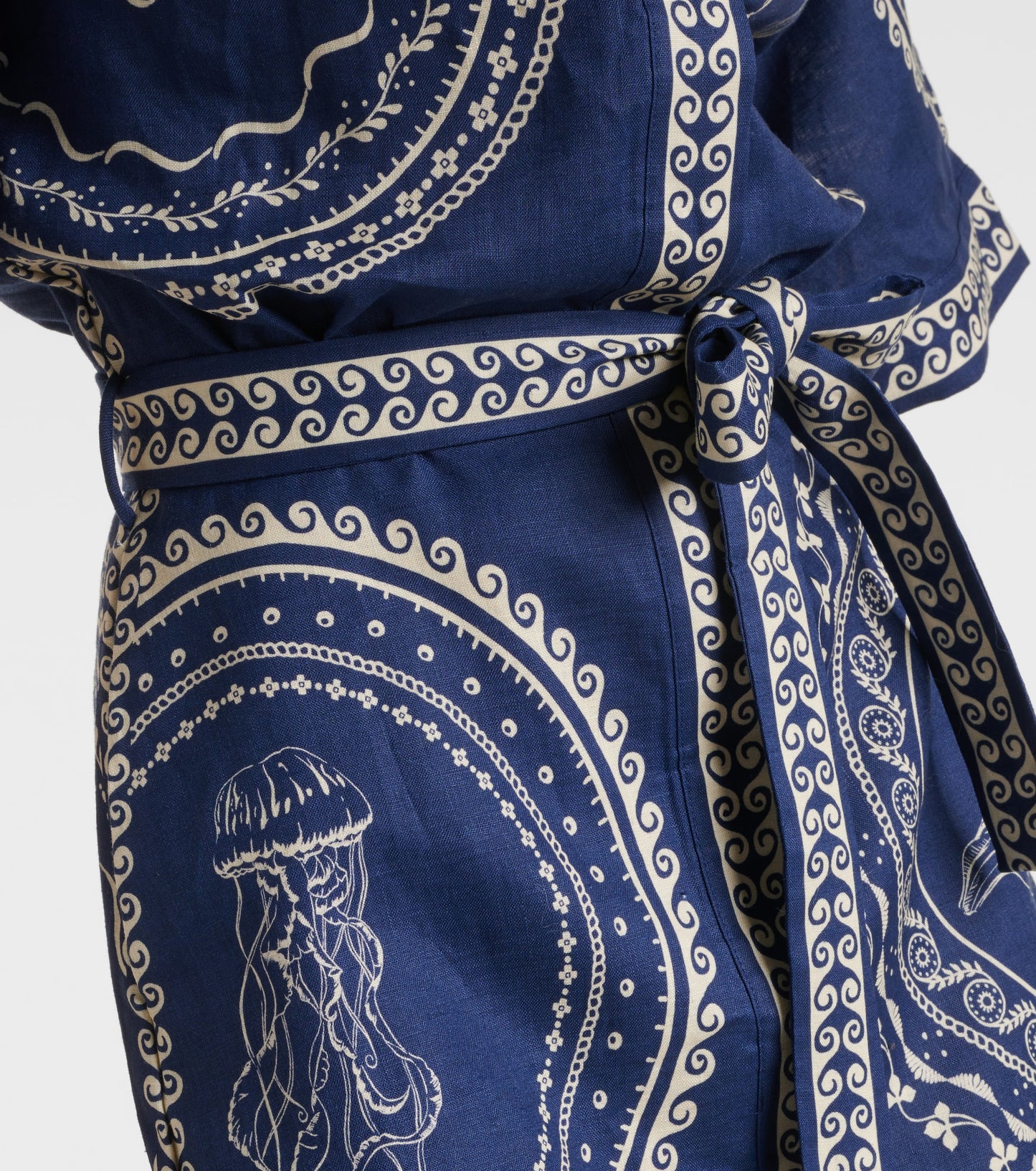 0105 ALÉMAIS
Oceane Linen Mini Dress