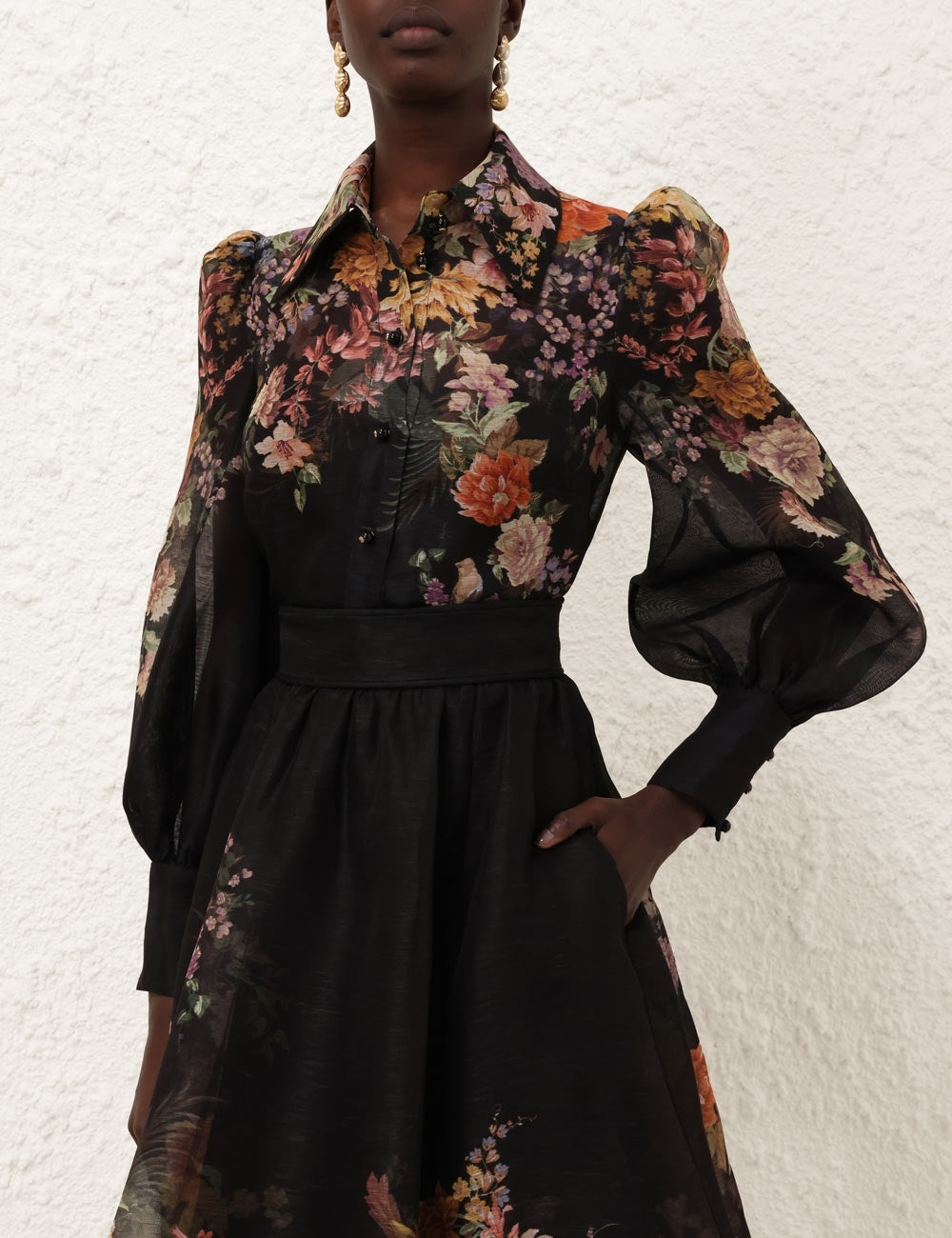 ZIMMERMANN
Pavilion Tie Neck Shirt