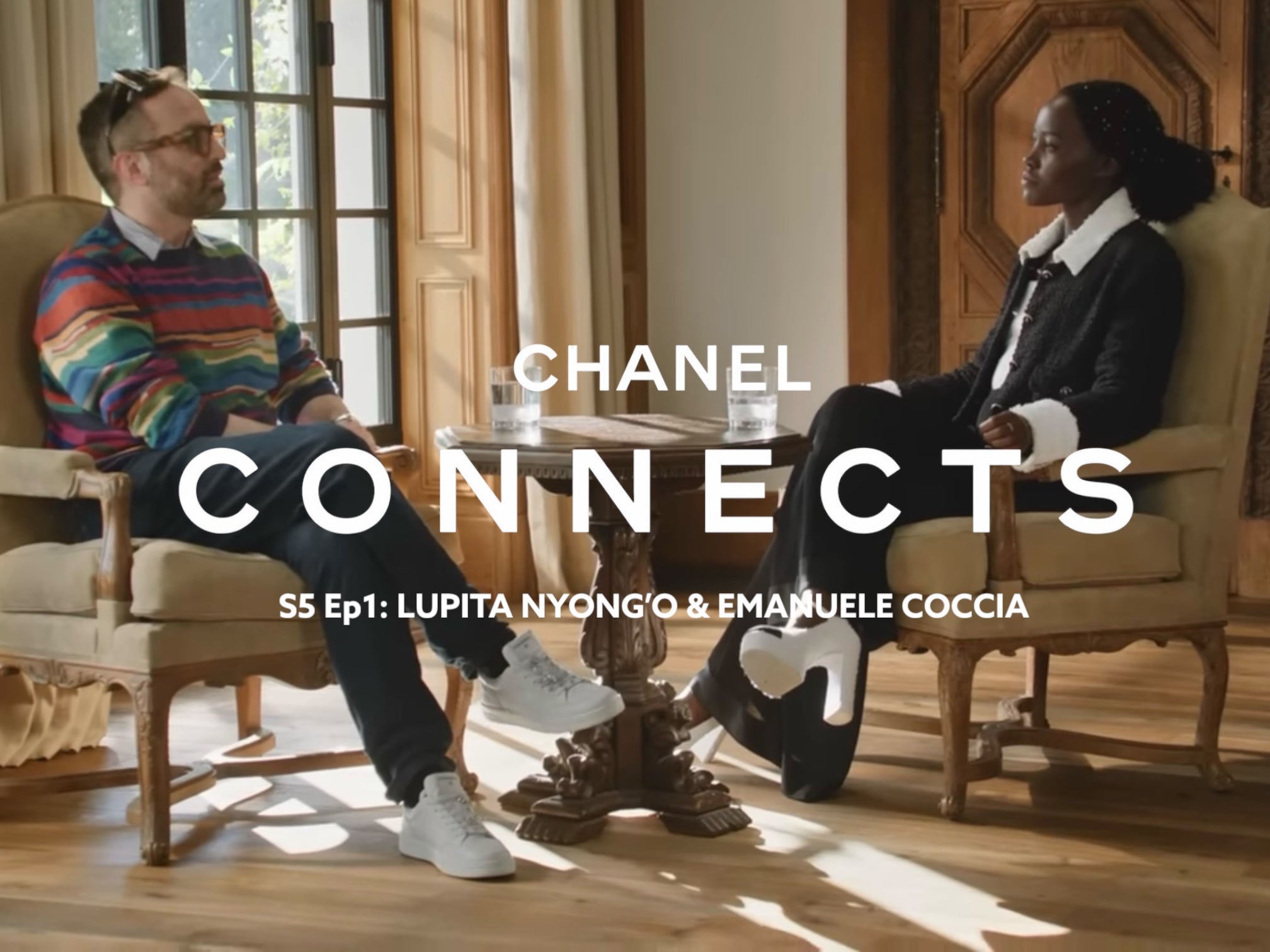 CHANEL CONNECTS: LUPITA NYONG’O & EMANUELE COCCIA