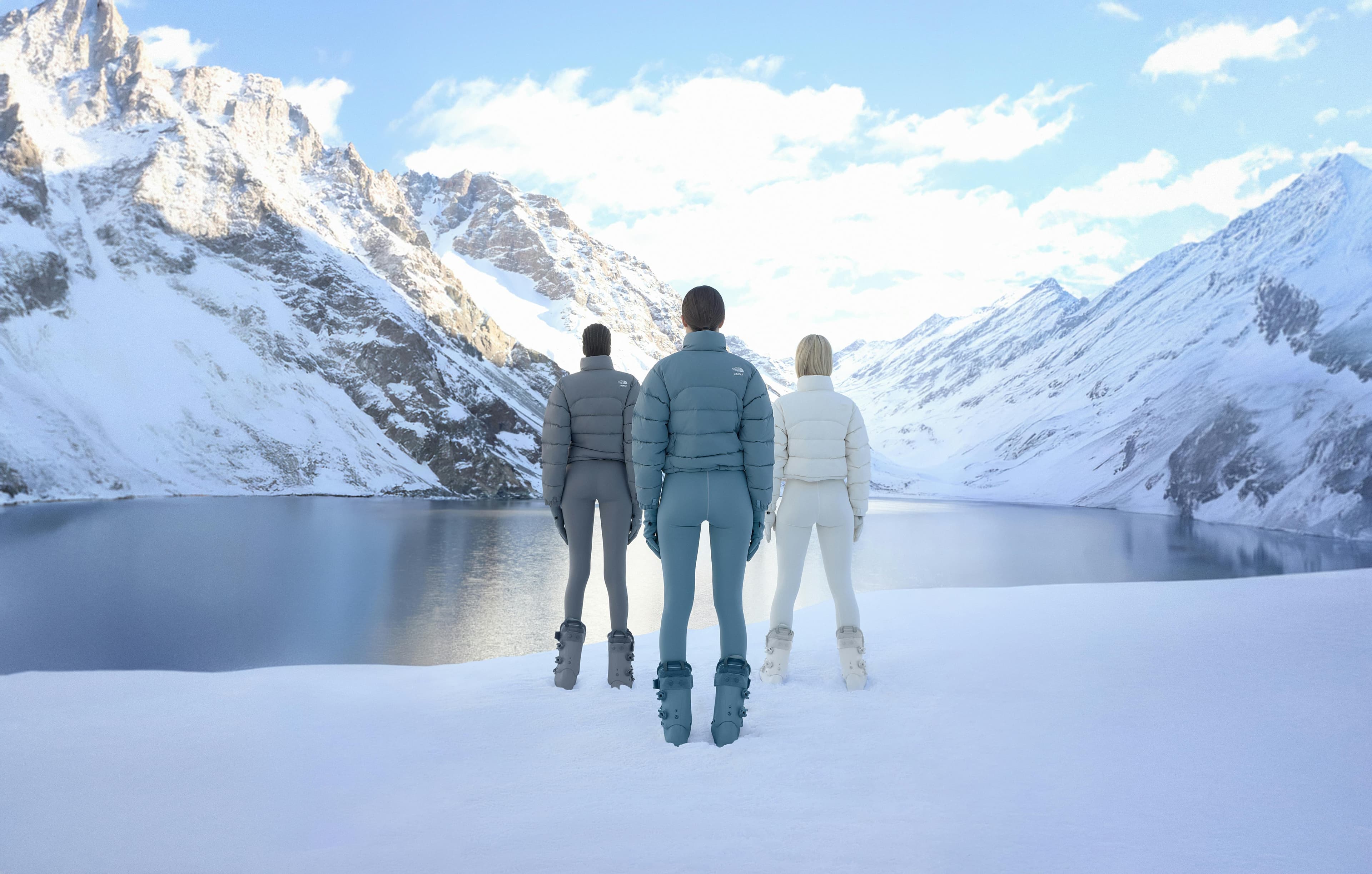 THE NORTH FACE x SKIMS — MOVEMENT, FORM & FESTIVE ENERGY