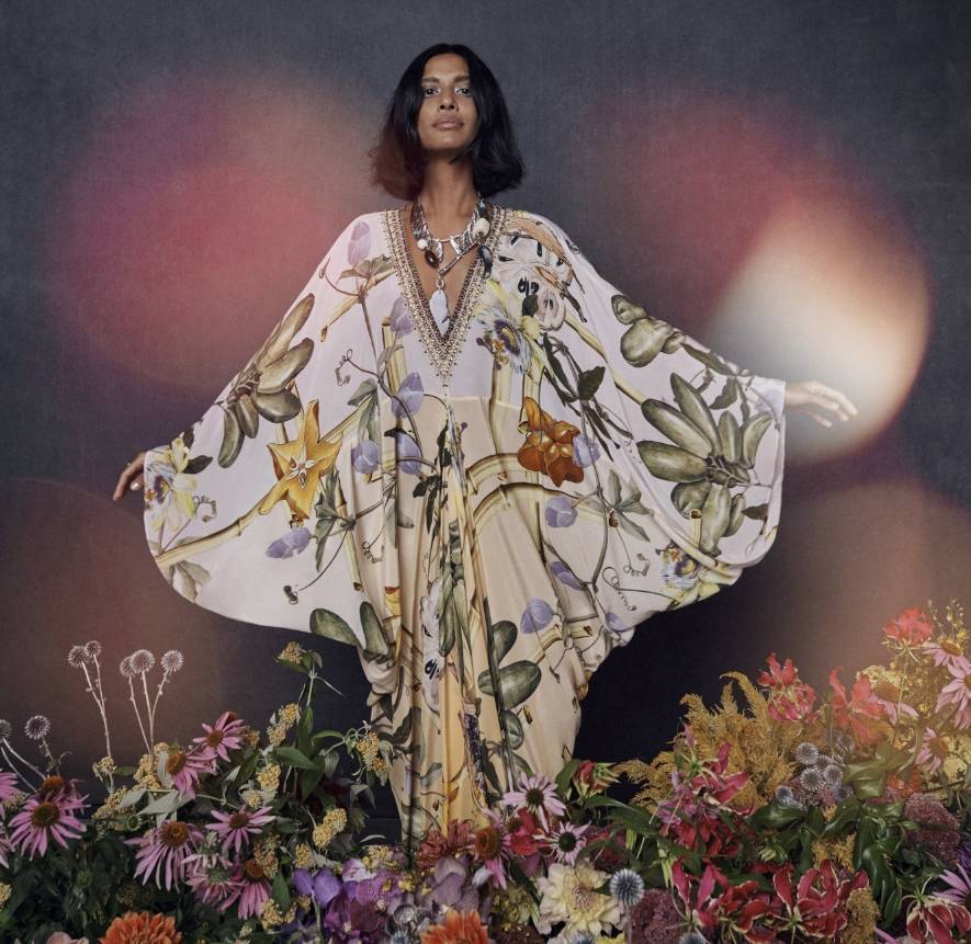 SILK KAFTAN