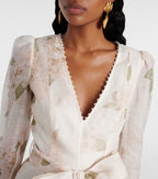 ZIMMERMANN
Balance Floral Linen-Silk Minidress
