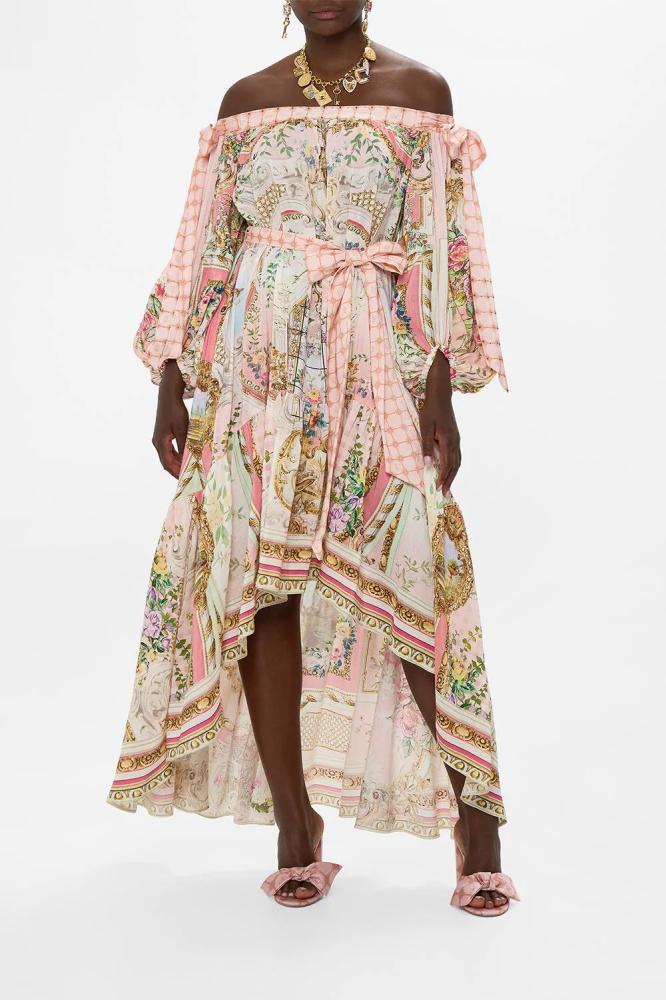 CAMILLA Bow Sleeve Maxi Dress – Lisbon Lullaby