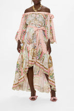 CAMILLA Bow Sleeve Maxi Dress – Lisbon Lullaby