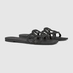 GUCCI WOMEN'S INTERLOCKING G SLIDE SANDAL