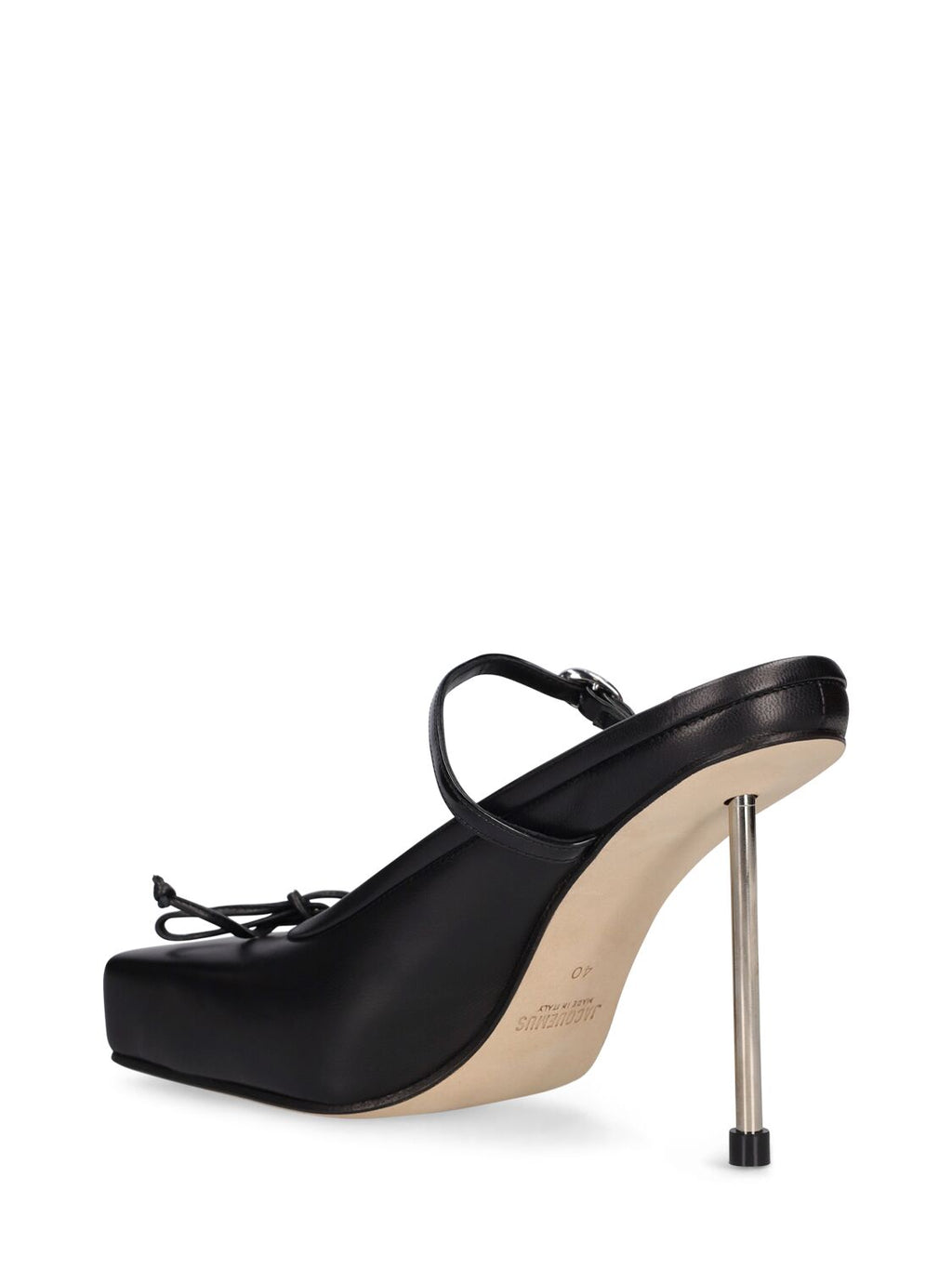 Jacquemus
95mm Leather high heel mules