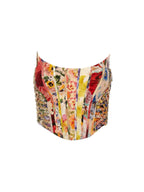 ZIMMERMANN Strapless boned-bodice top