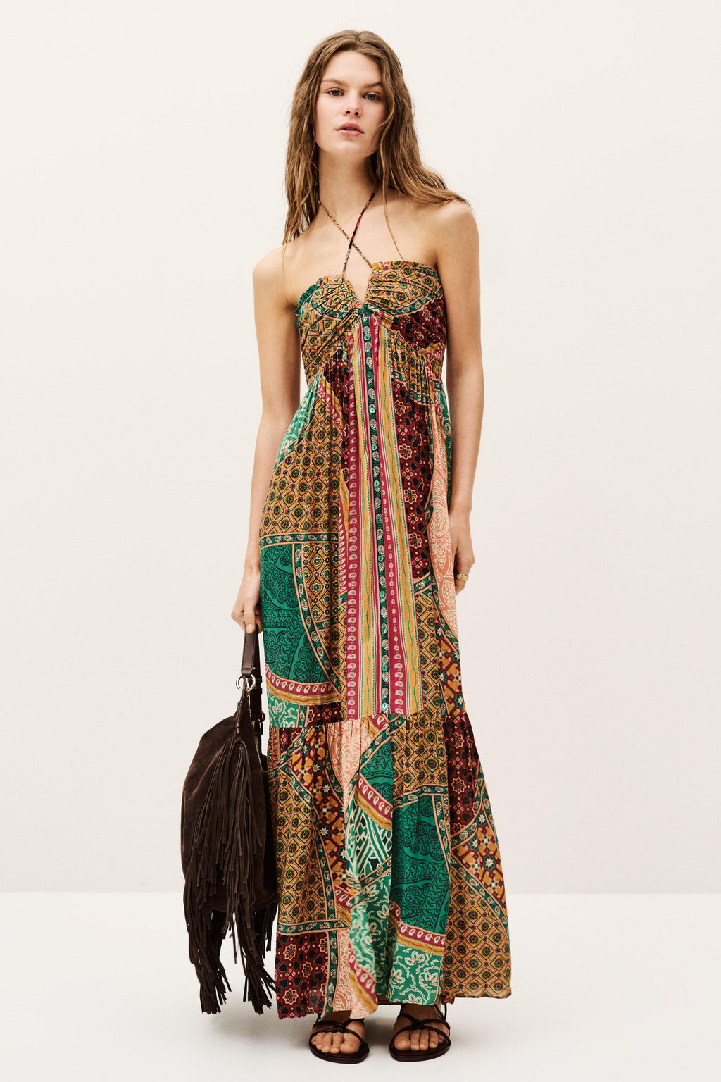 Платье макси BA&amp;SH Fran