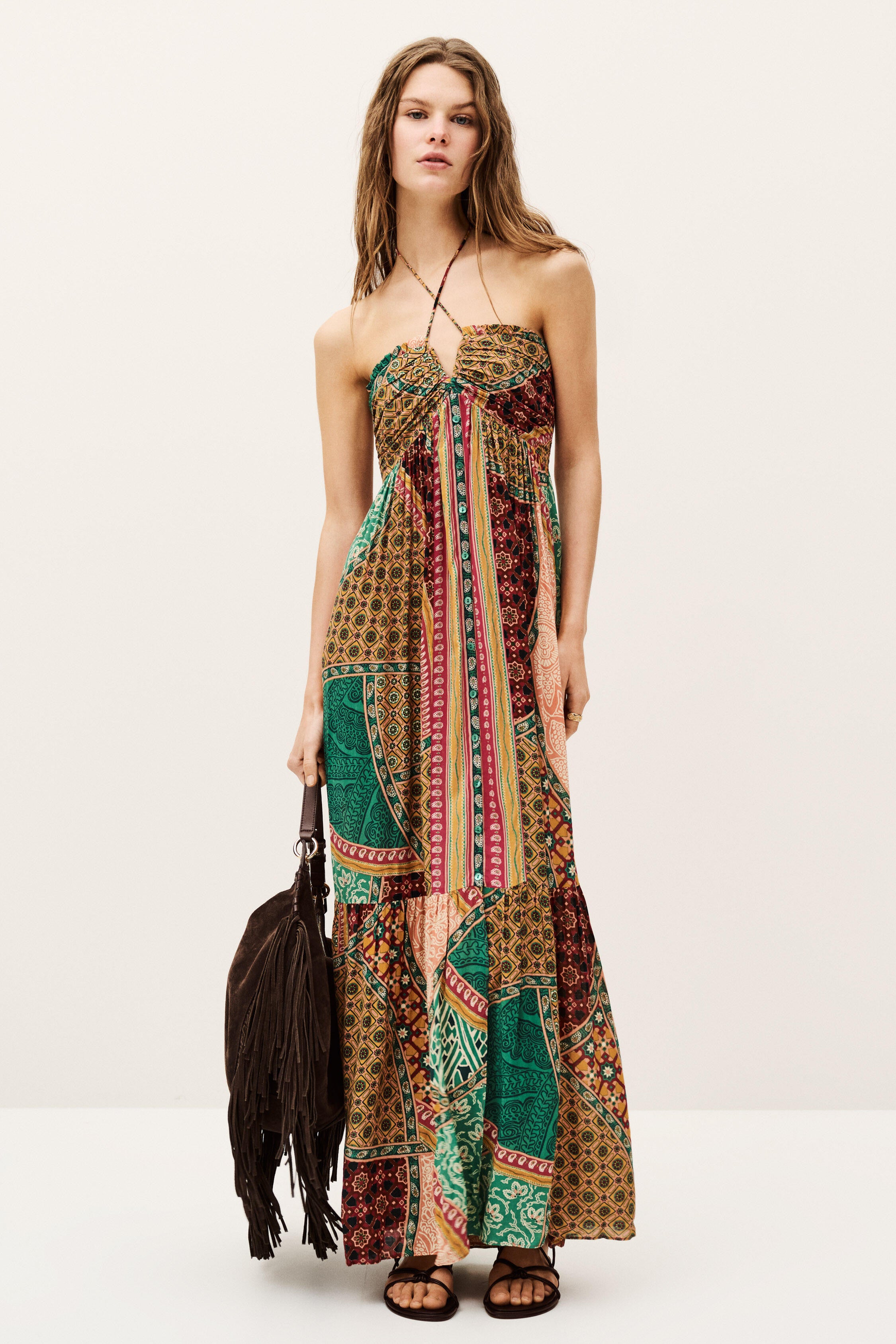 Платье макси BA&amp;SH Fran