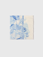 MAJE Watercolour-Effect Shawl 140 x 140