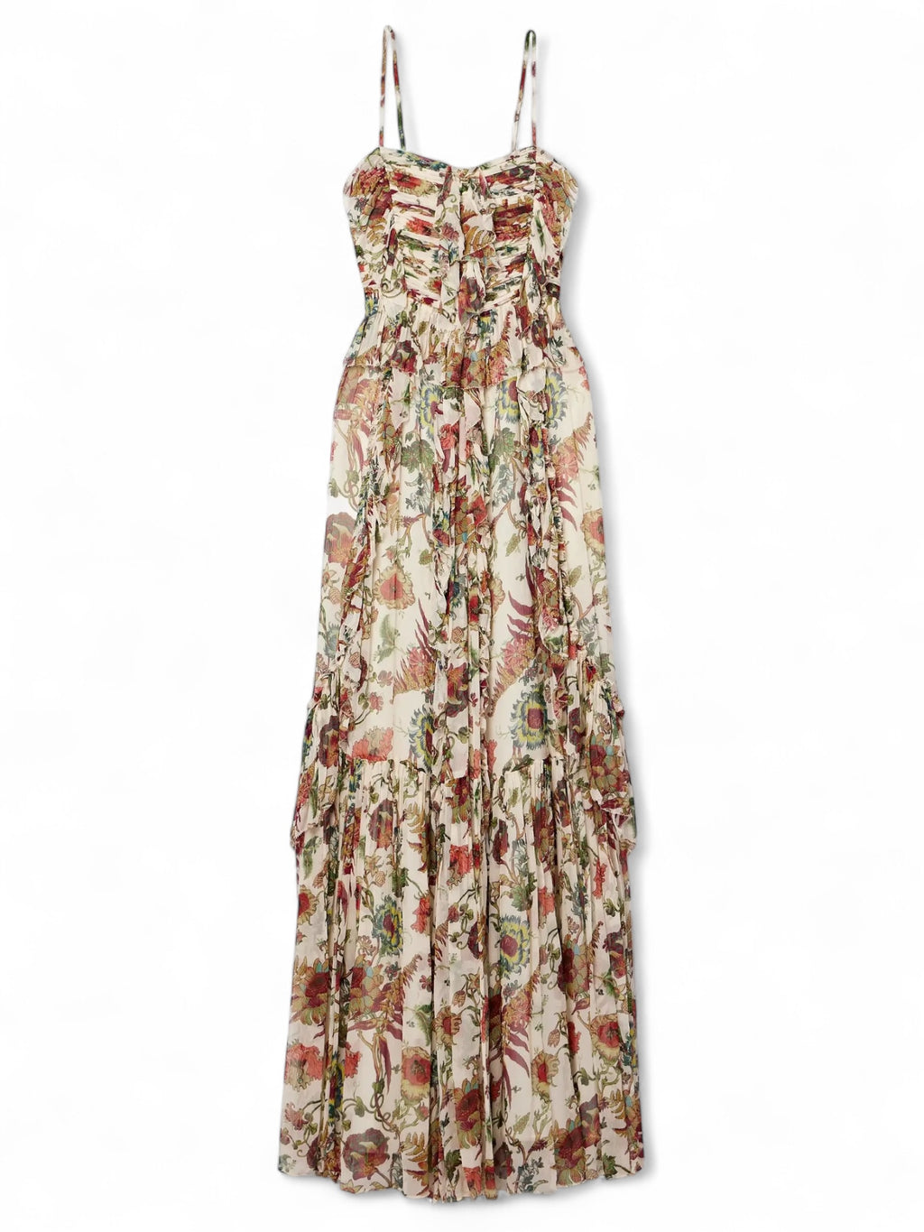 01 ULLA JOHNSON



Colette Ruffled Floral- print silk - maxi dress