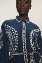 0107 ALÉMAIS

Oceane Silk Shirtdress