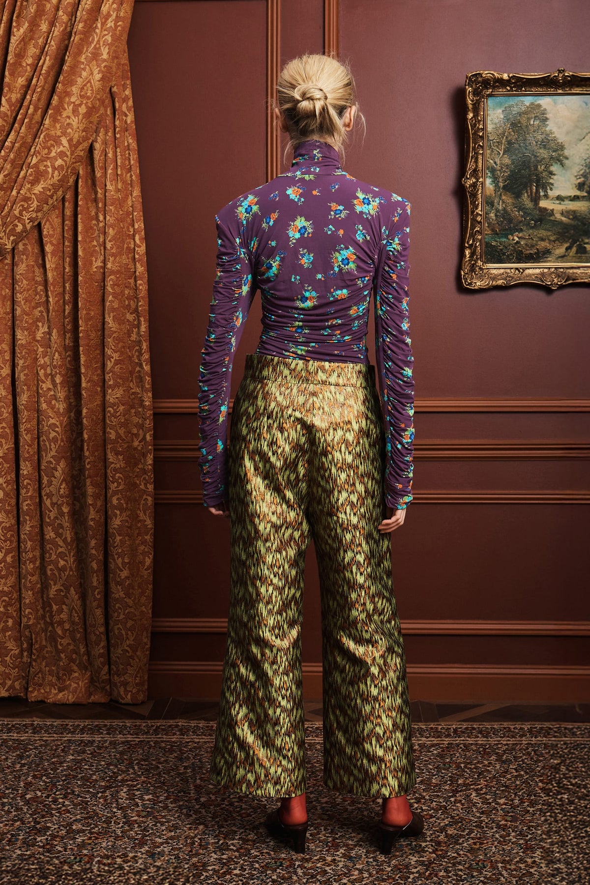 ALÉMAIS BETSY RUCHED TOP
