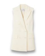 MaxMara
Pallida double-breasted wool-blend vest