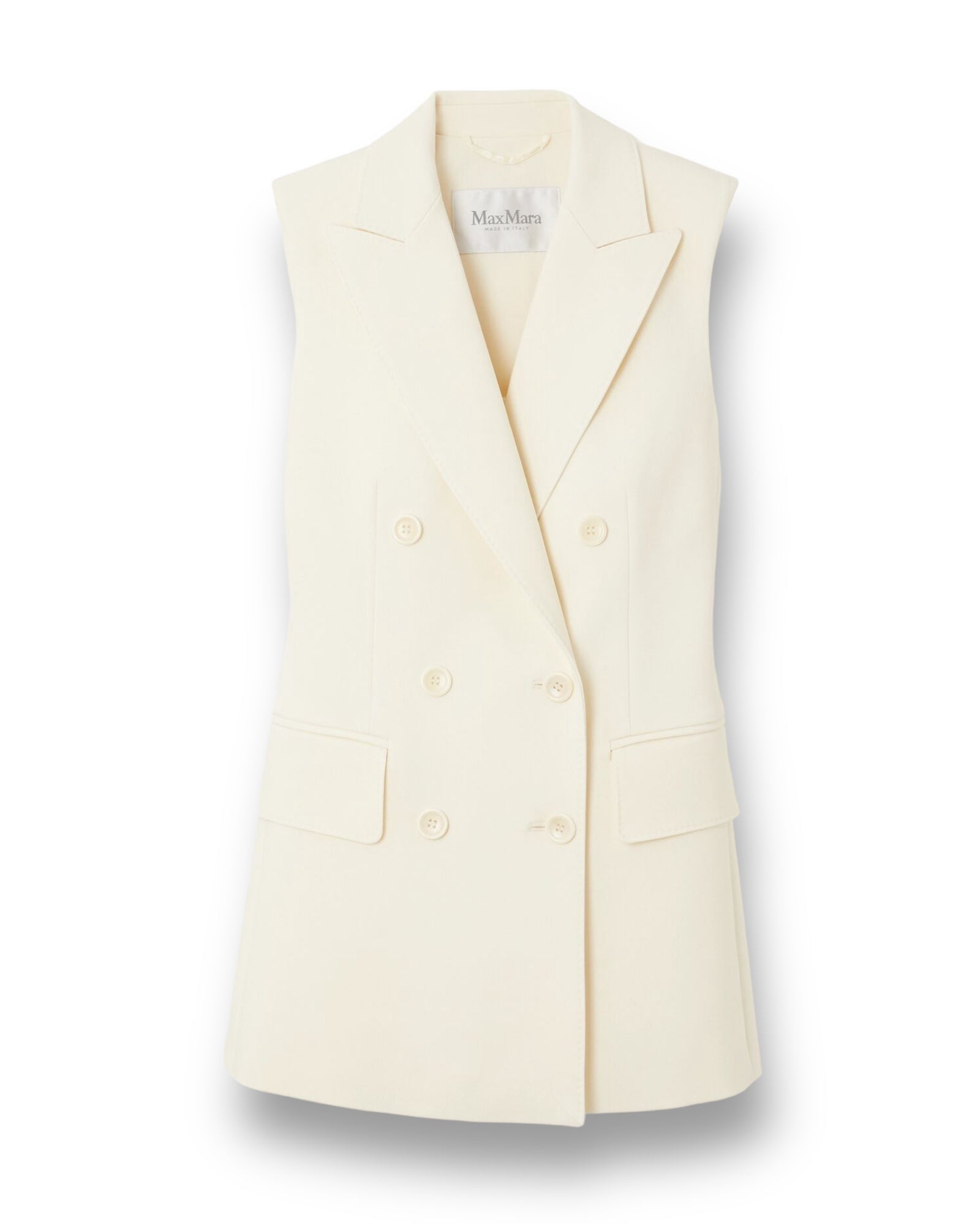 MaxMara
Pallida double-breasted wool-blend vest