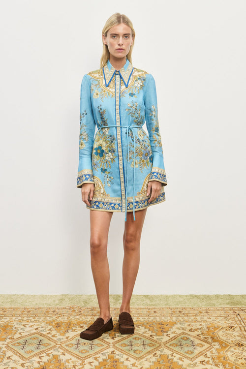 00101 ALÉMAIS

Cassie Linen Mini Dress