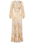 CAMILLA Button Dress With Shaped Waistband – Adorned In Antiquity