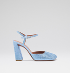 AMINA MUADDI CHARLOTTE CRYSTAL PUMP