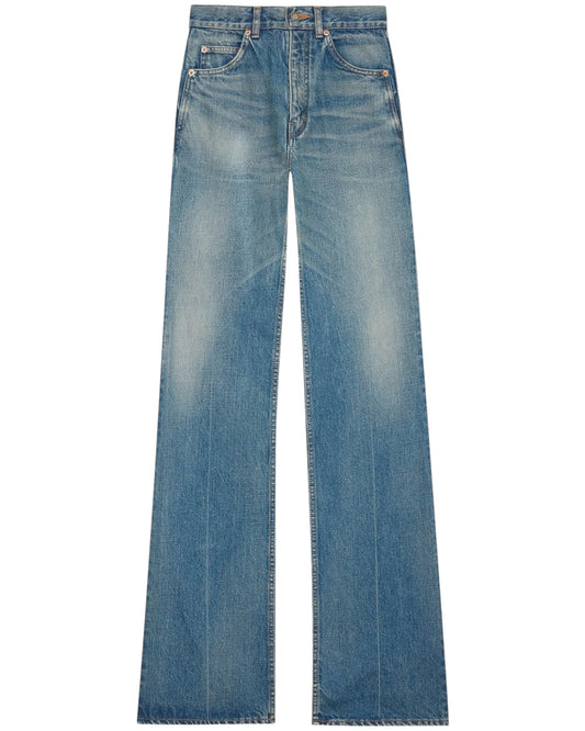 0034 SAINT LAURENT



70'S JEANS IN BLUE VINTAGE DENIM
AUTHENTIC MEDIUM BLUE