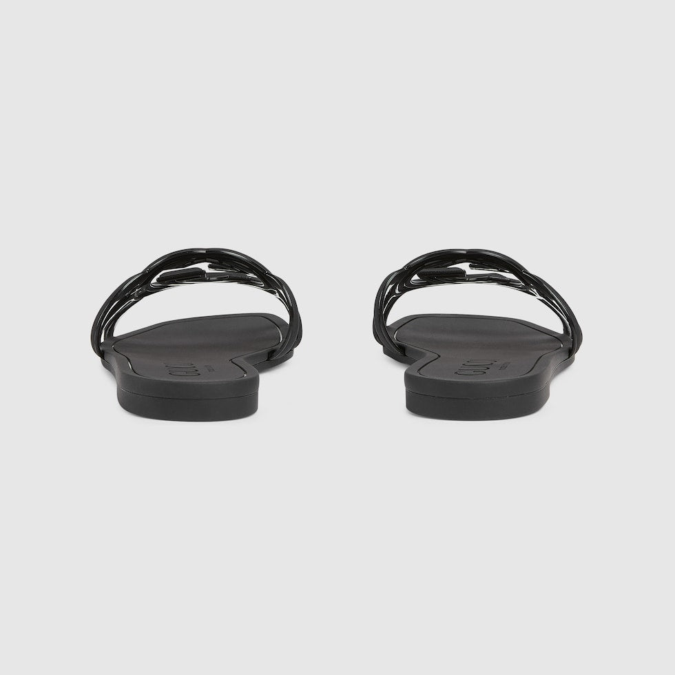 GUCCI WOMEN'S INTERLOCKING G SLIDE SANDAL