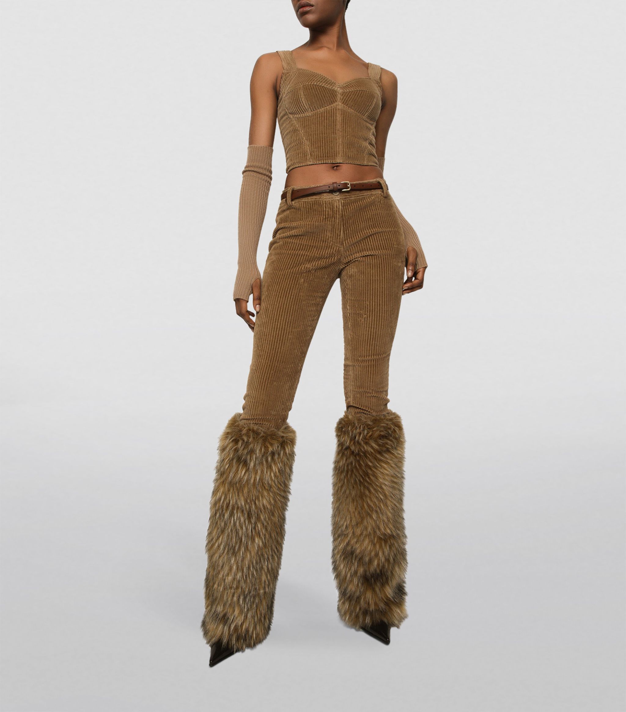 DOLCE & GABBANA
Corduroy Bustier Top