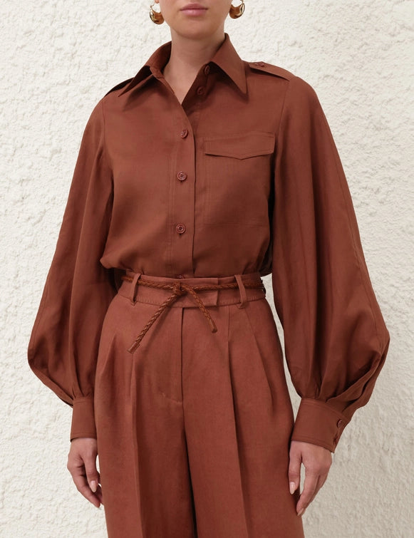 ZIMMERMANN
Illuminate Utility Shirt