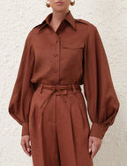 ZIMMERMANN
Illuminate Utility Shirt