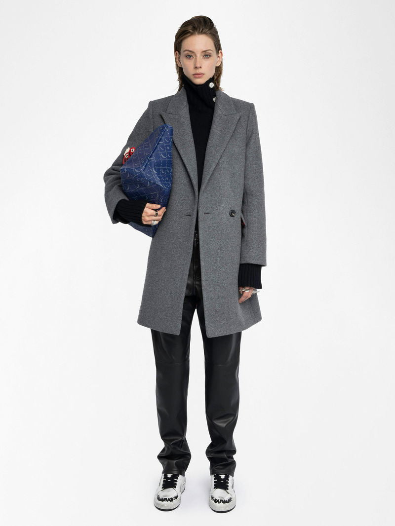 ZADIG & VOLTAIRE
Miewl Wool-Blend Coat