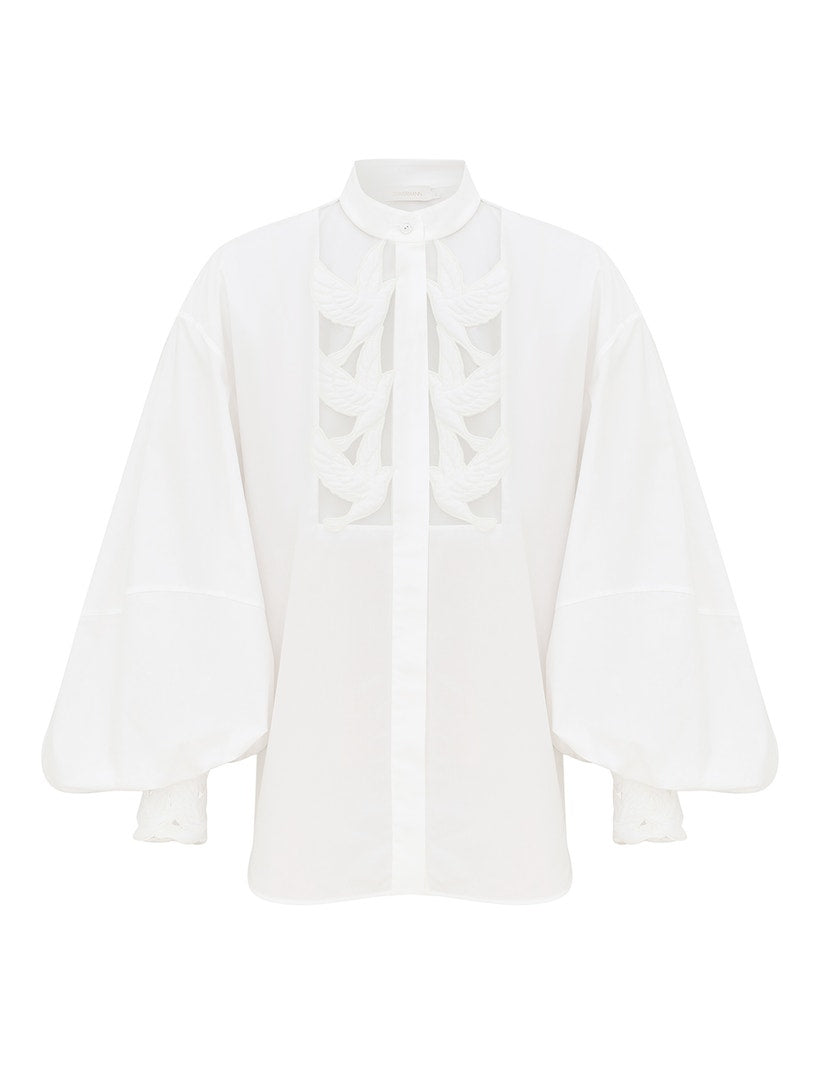 ZIMMERMANN – Luna Appliqué Blouse