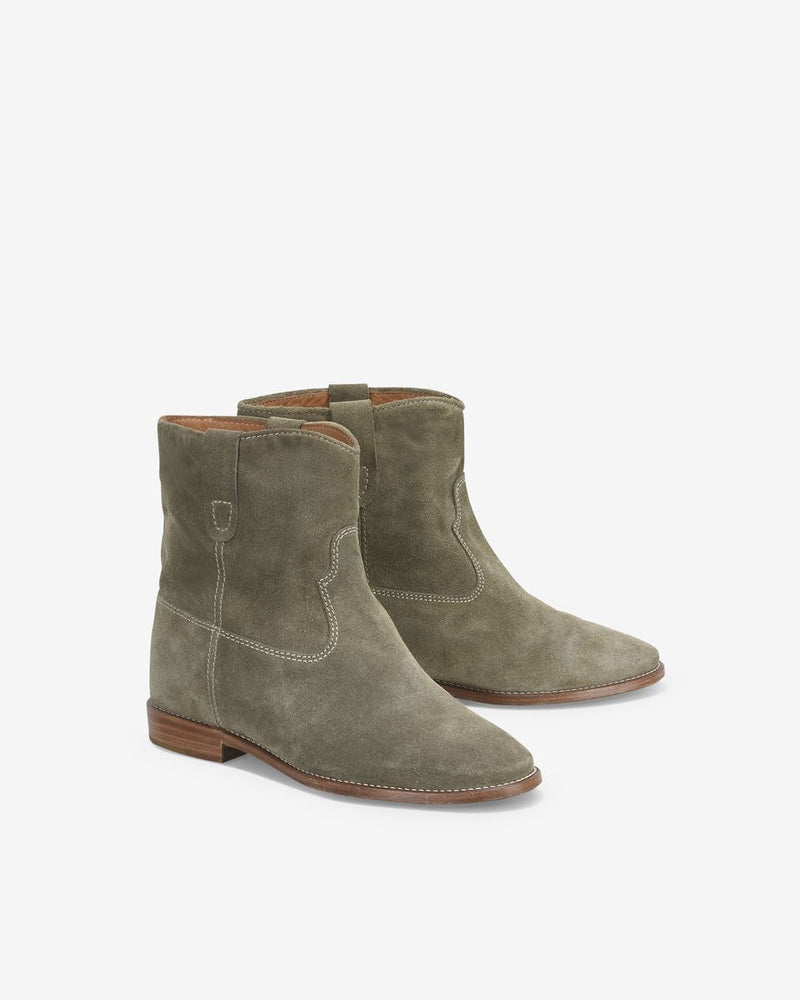 ISABEL MARANT CRISI BOOTS TAUPE