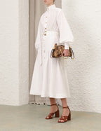 ZIMMERMANN Utility Midi Dress