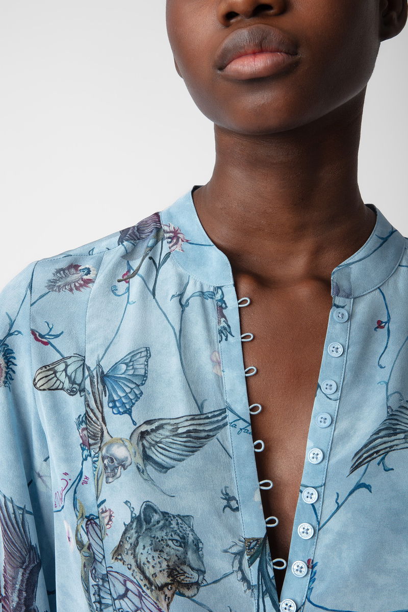 ZADIG & VOLTAIRE
Twina Blouse – Glacier Blue