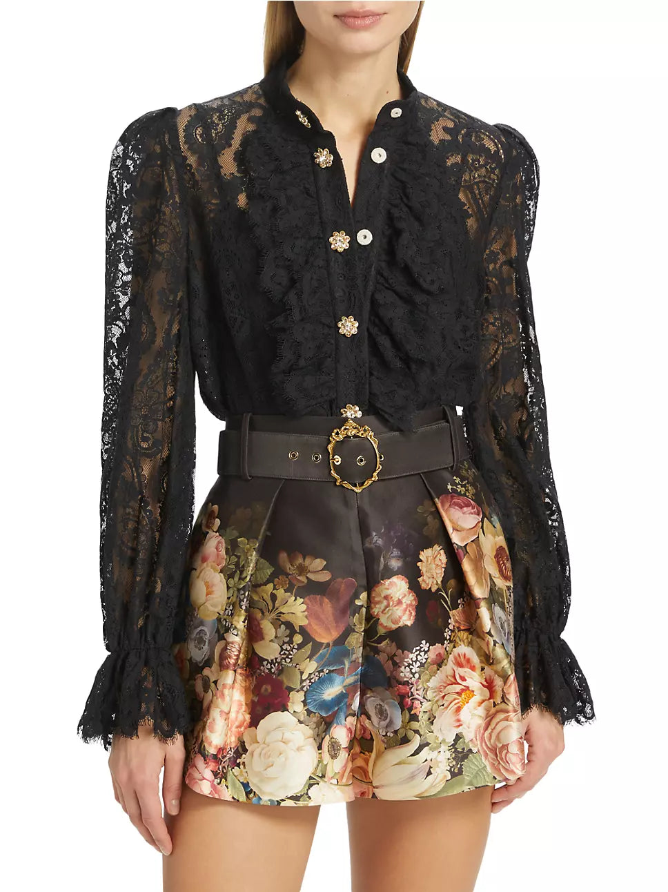 ZIMMERMANN Luminosity Lace Blouse