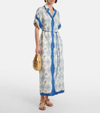0115 ALÉMAIS

Pia Printed Linen Shirtdress
