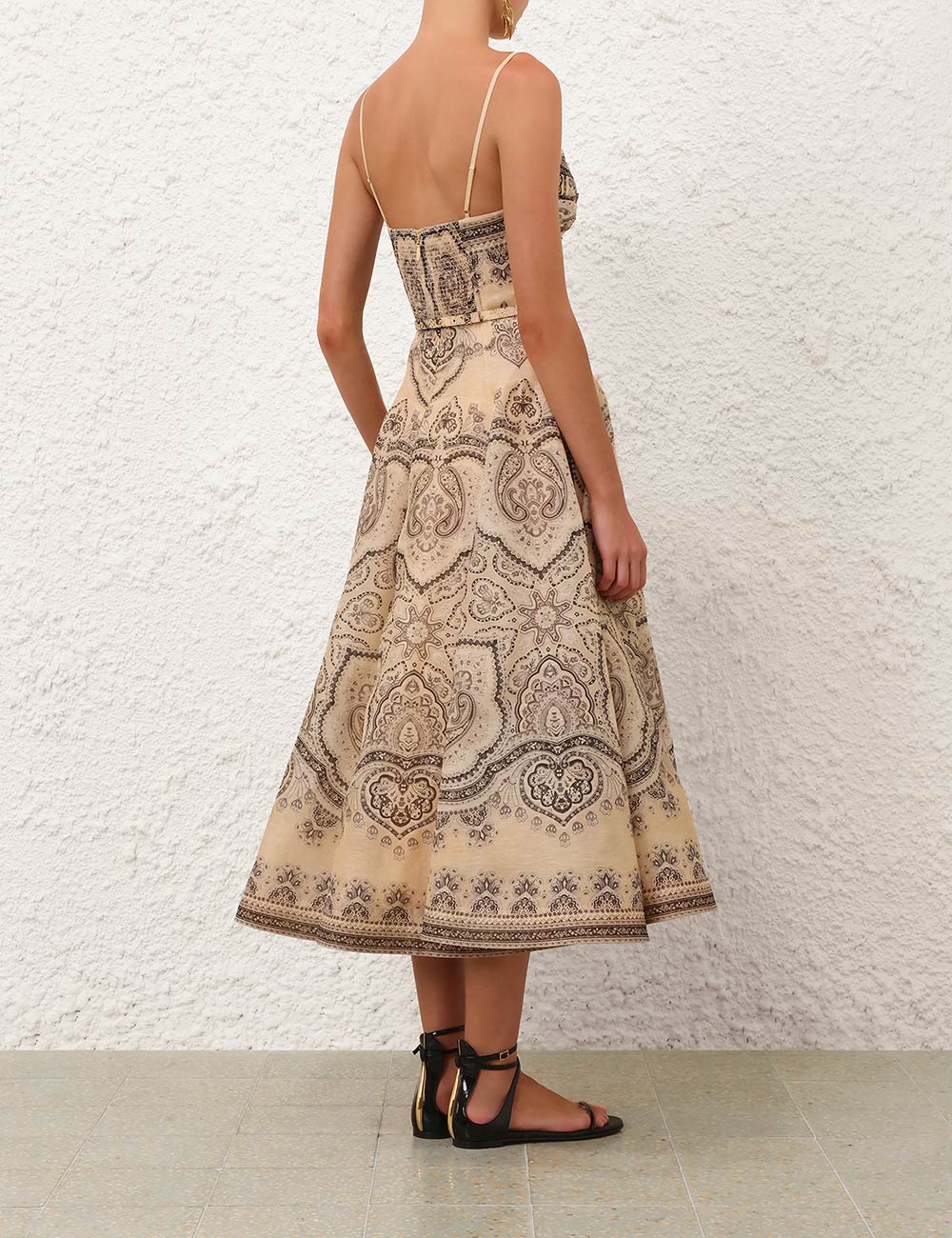 ZIMMERMANN – Luna Twist Midi Dress