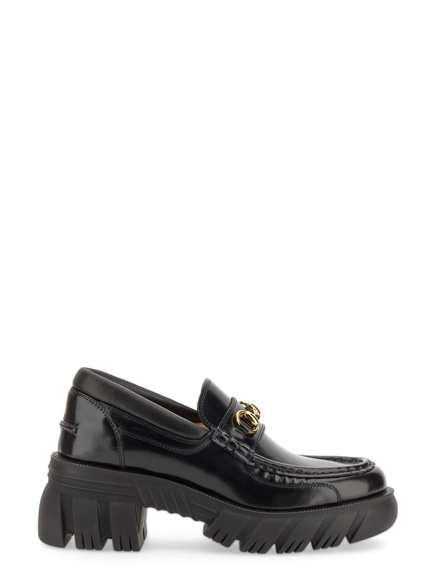 GUCCI Horsebit Leather Loafers