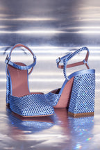AMINA MUADDI CHARLOTTE CRYSTAL PUMP