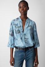 ZADIG & VOLTAIRE
Twina Blouse – Glacier Blue