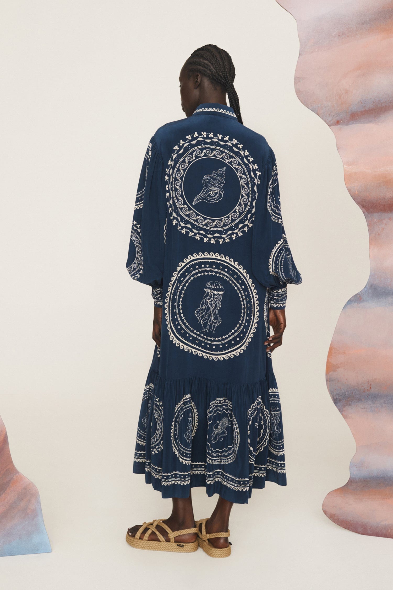 0107 ALÉMAIS

Oceane Silk Shirtdress