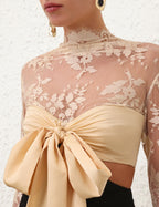 ZIMMERMANN
Illustration Flounce Mini dress