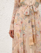 ZIMMERMANN – Rebellion Pussybow Shirt Dress