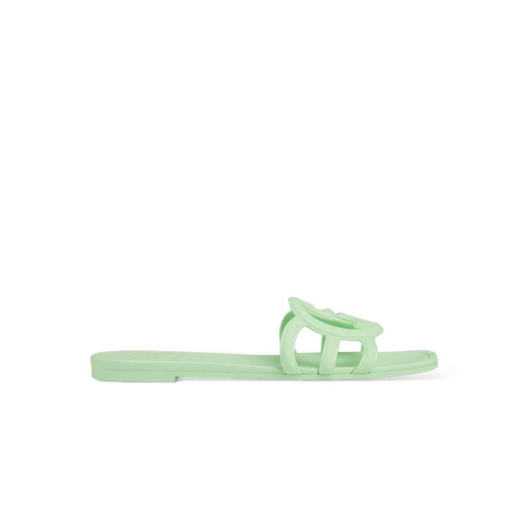 GUCCI WOMEN'S INTERLOCKING G SLIDE SANDAL