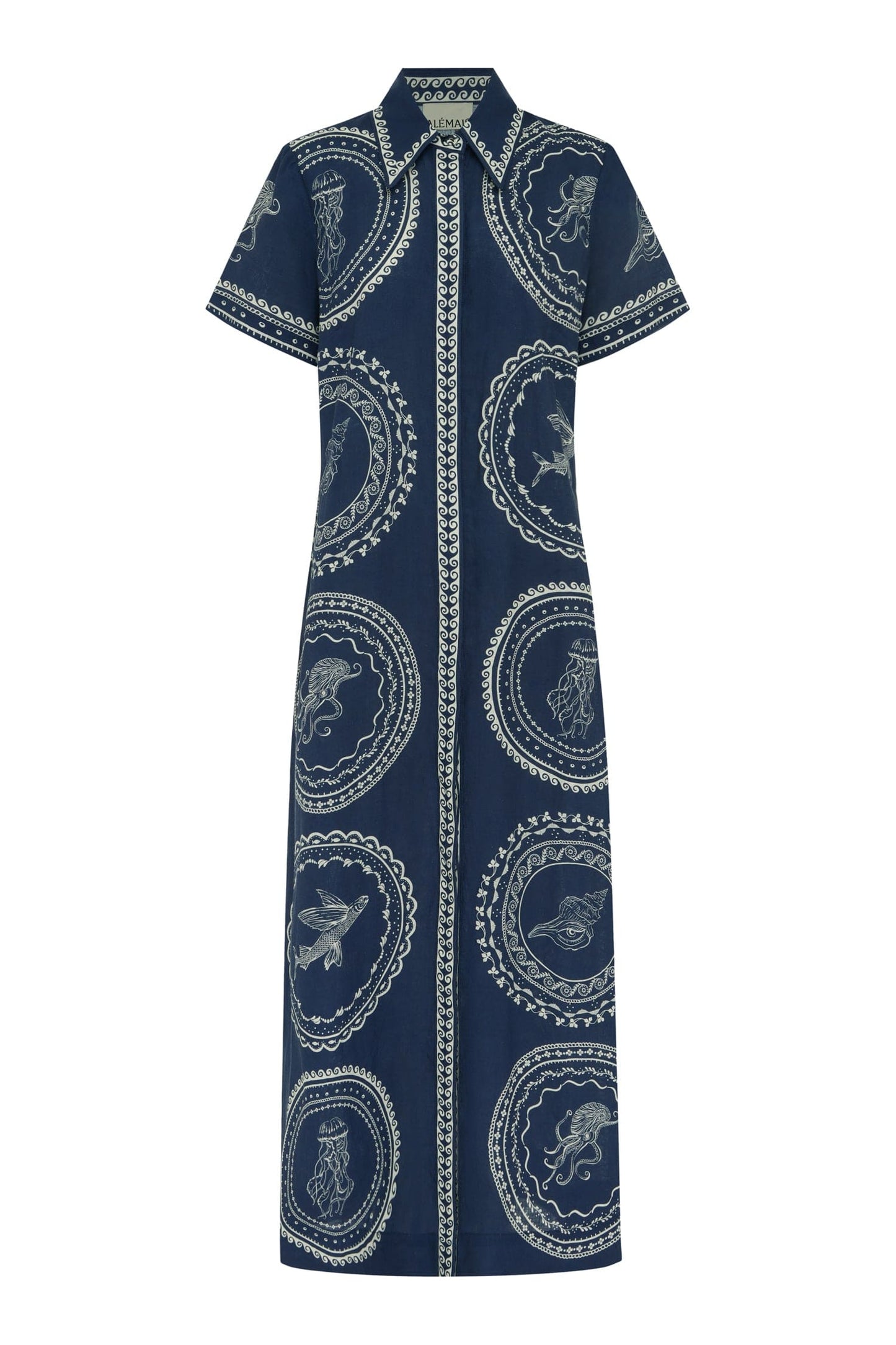 0106 ALÉMAIS

Oceane Linen Shirtdress