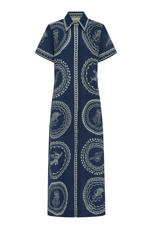 0106 ALÉMAIS

Oceane Linen Shirtdress