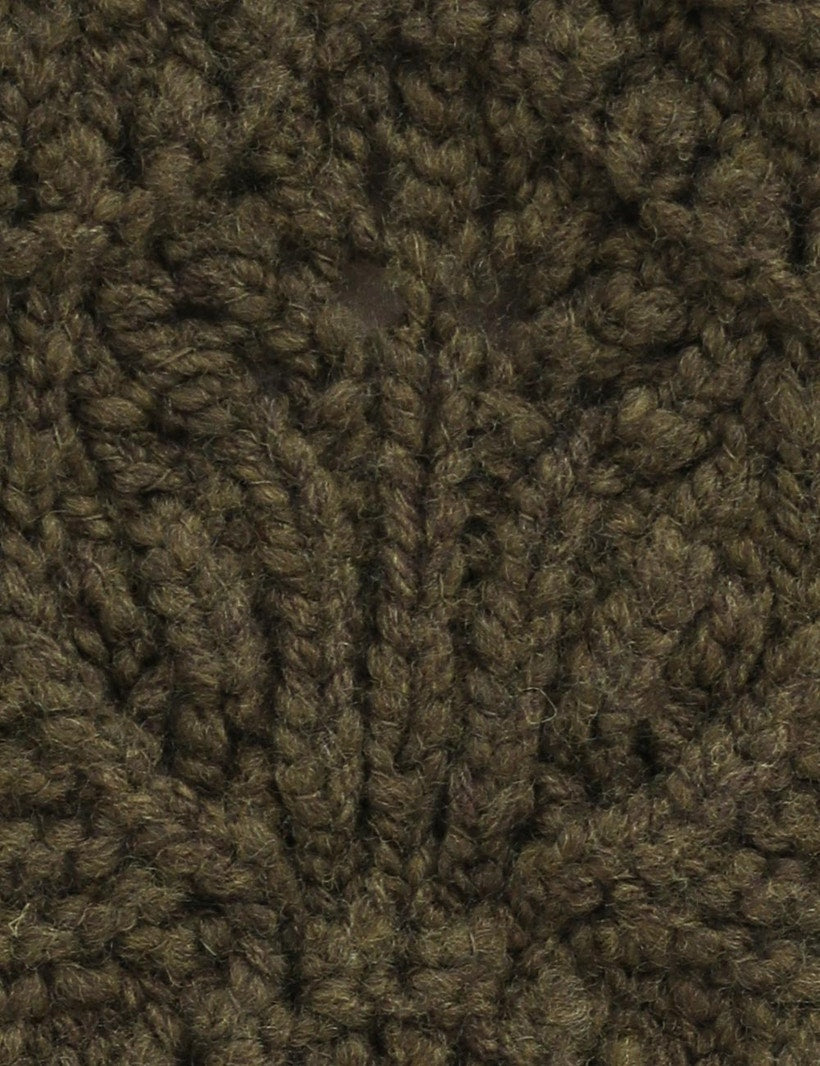 ZIMMERMANN Hypnotic Cable Knit Sweater – Olive