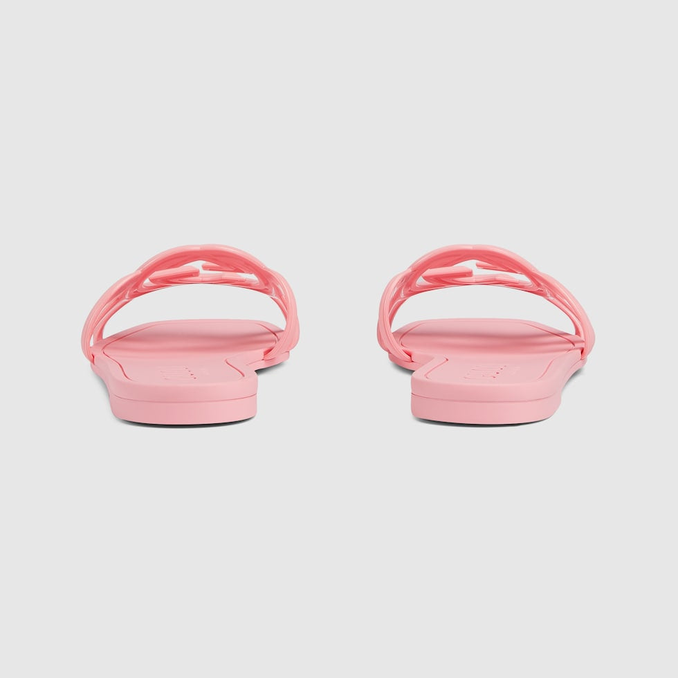 GUCCI WOMEN'S INTERLOCKING G SLIDE SANDAL